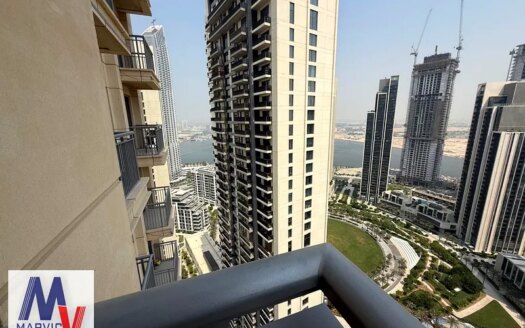 Fully furnished |vacant |high Floor